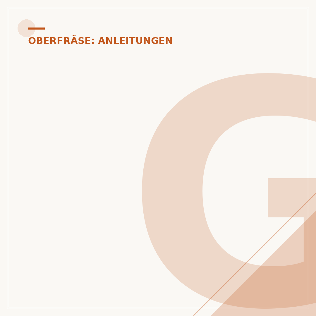 Grundplatte der Oberfräse wechseln