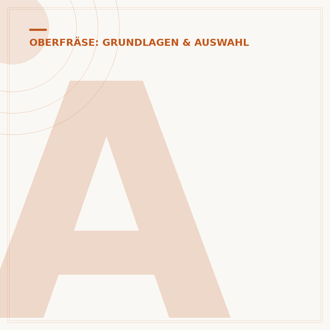 Anlaufrolle für Bündigfräsen der Oberfräse