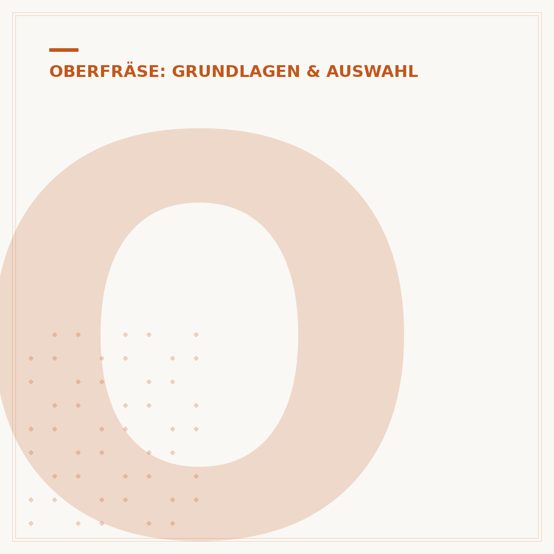 Oberfräse führen