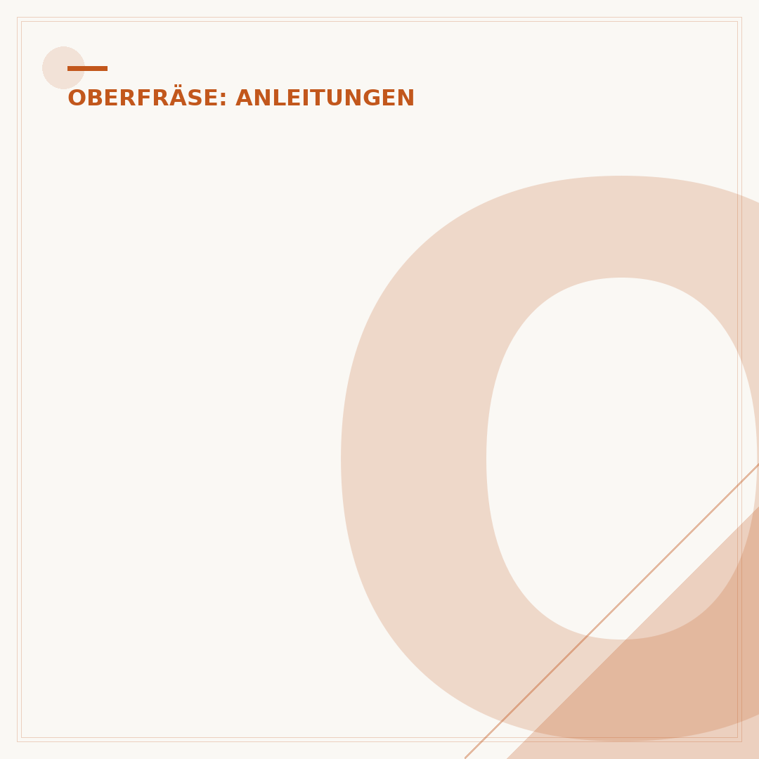 Oberfräse Grundplatte reinigen: Präzision sichern