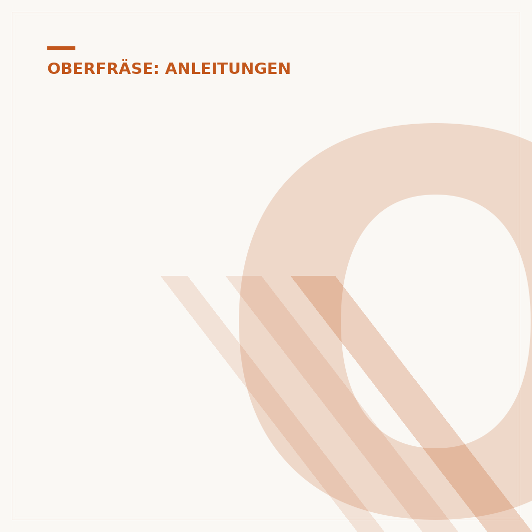 Oberfräsen-Schablone selber bauen
