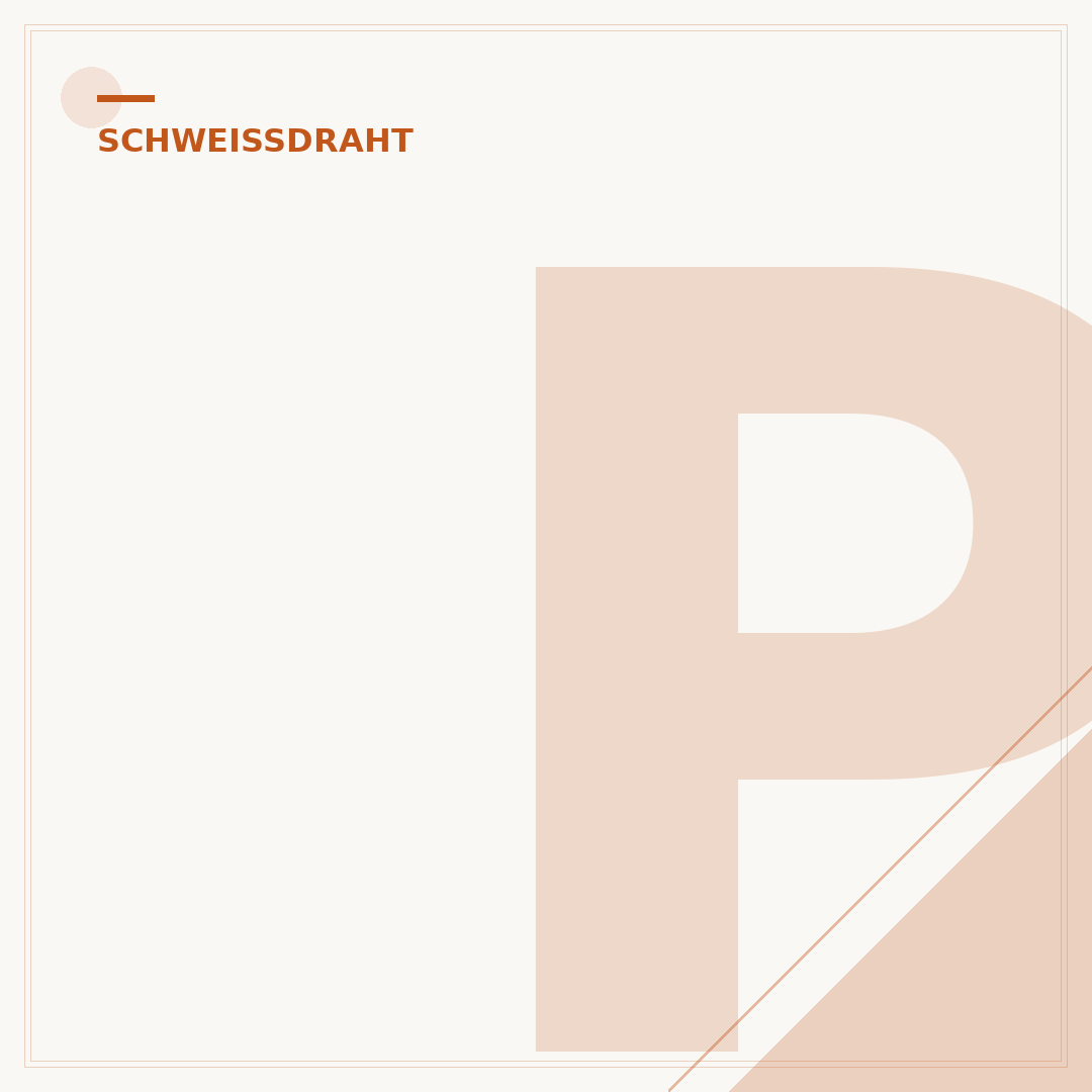 PE Schweißdraht: Eigenschaften, Anwendungen und Auswahl