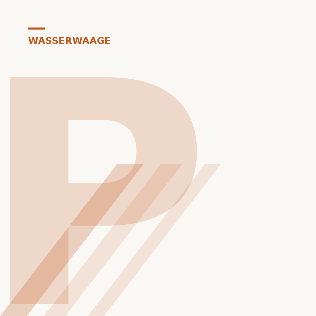Pfosten Wasserwaage: Präzise Ausrichtung für Bauprojekte