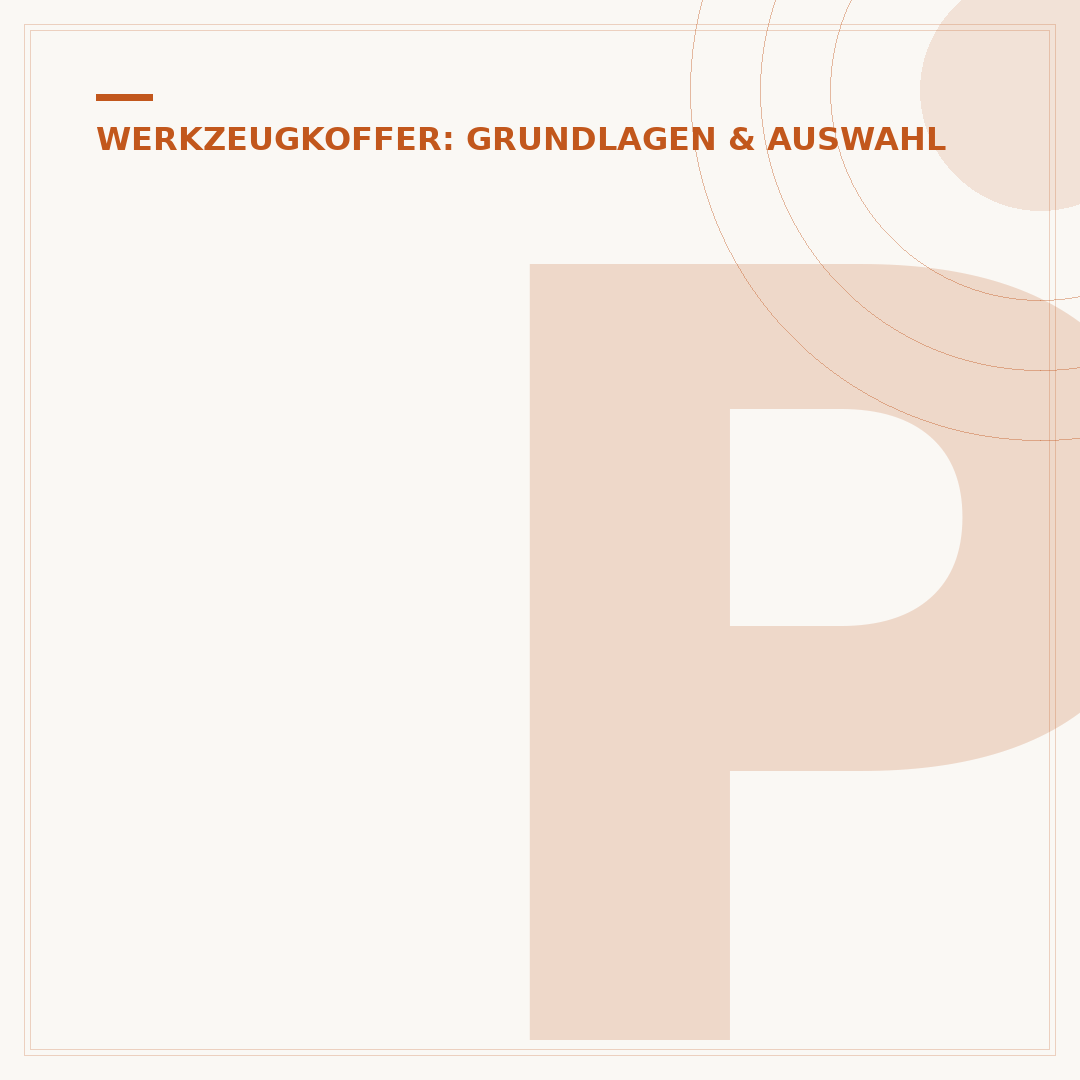 Plastik-Werkzeugkoffer