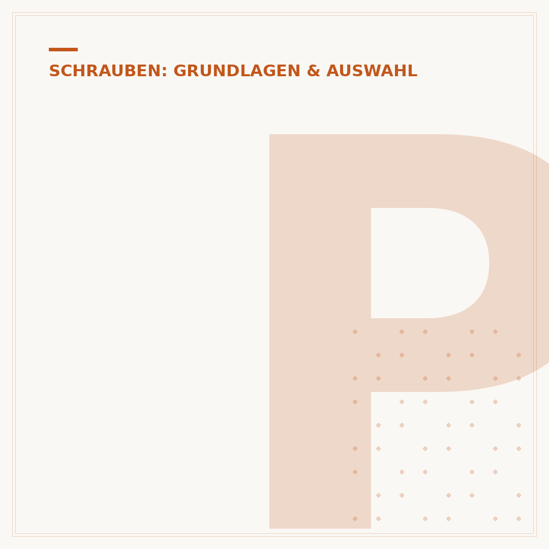 Plastikkappen für Schrauben: Schutz und Ästhetik