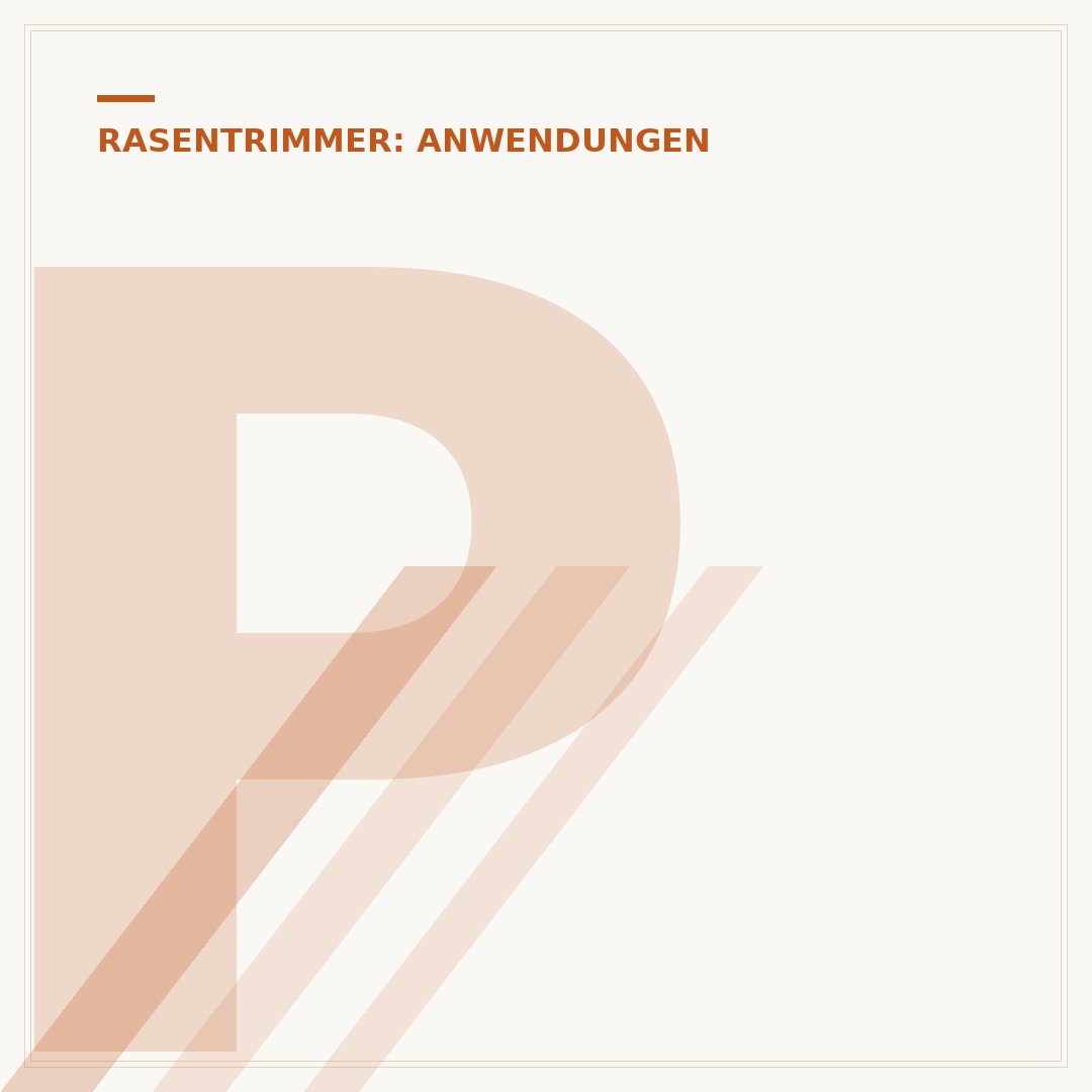 Plastikmesser für Rasentrimmer: Vergleich & Kauftipps