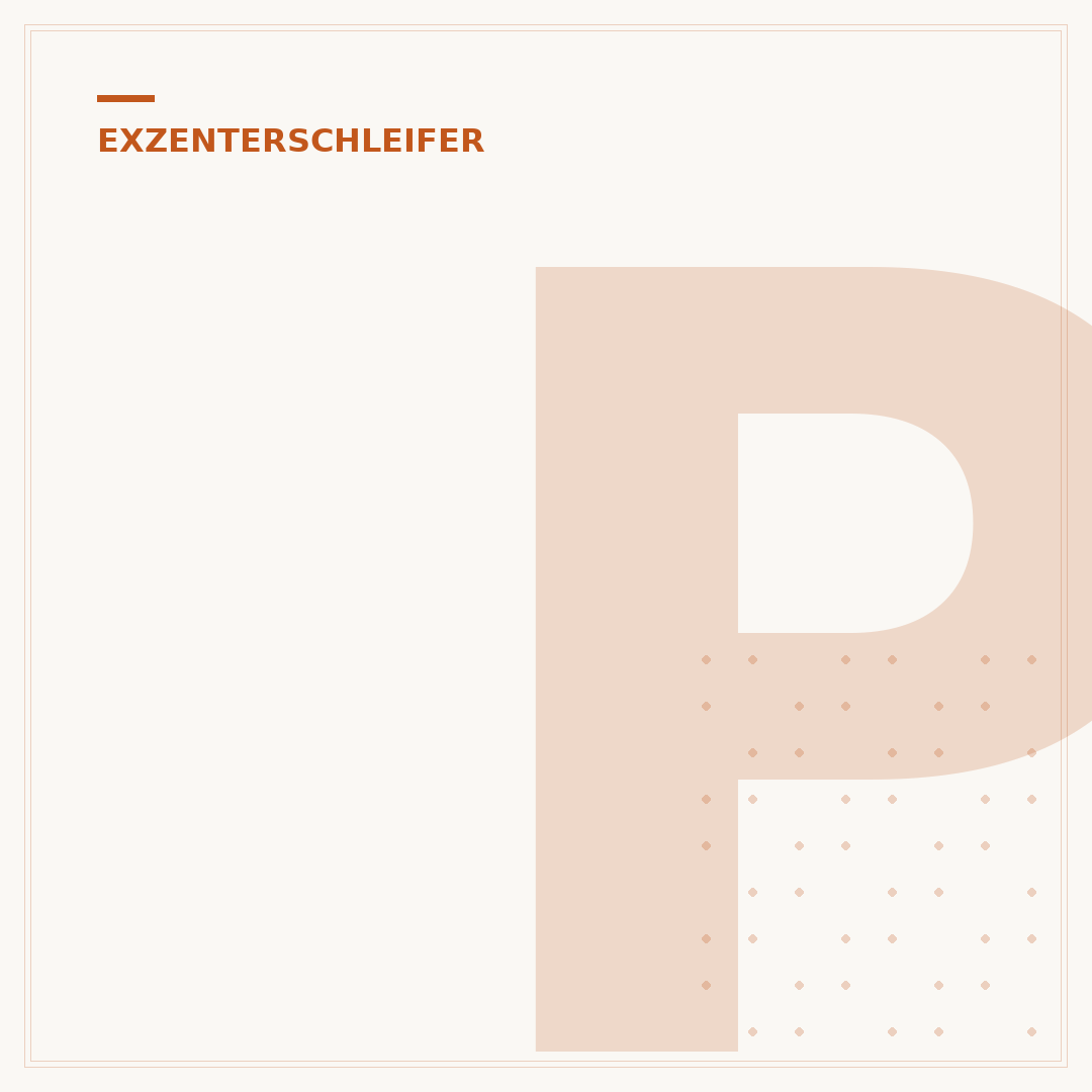 Polier Exzenterschleifer: Effektives Polieren mit System