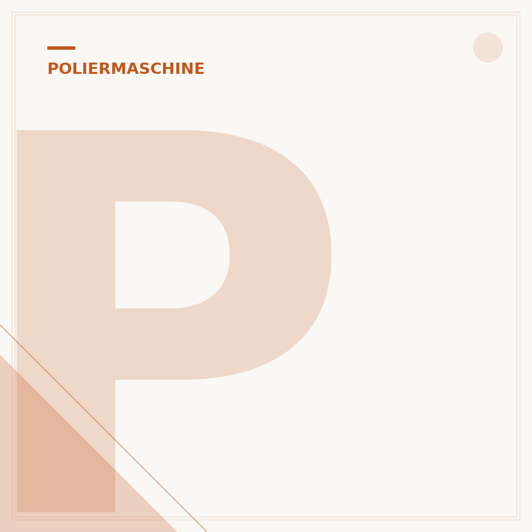 Polierpad der Poliermaschine wechseln