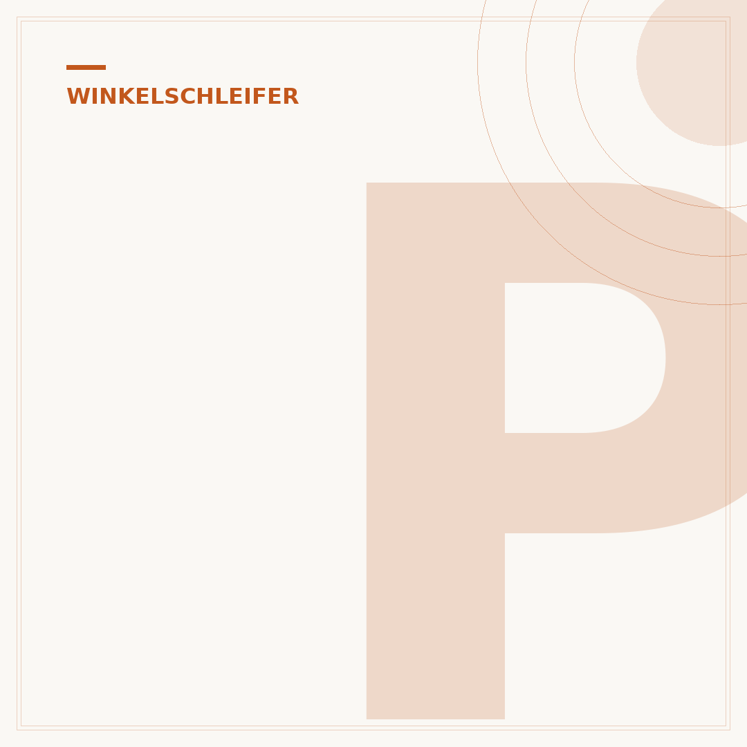 Procraft Winkelschleifer: Modelle, Leistung und Anwendung