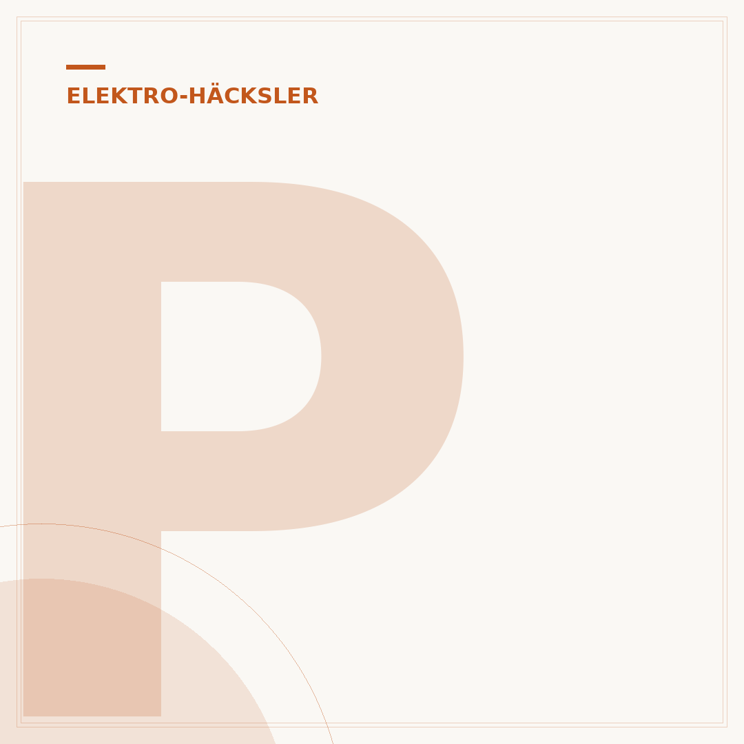 Profi Häcksler Elektro
