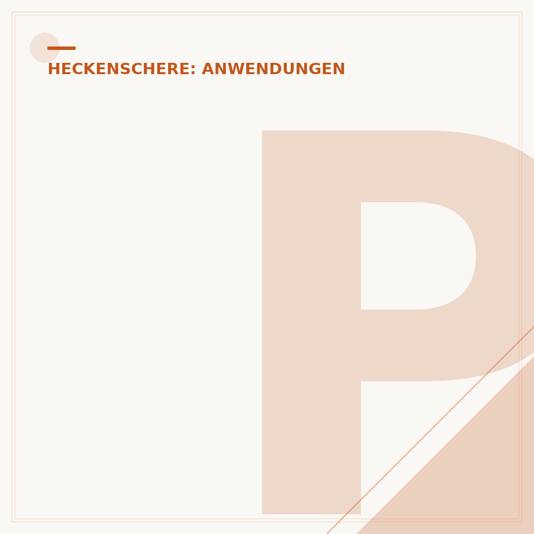 Profi-Heckenschere für dicke Äste