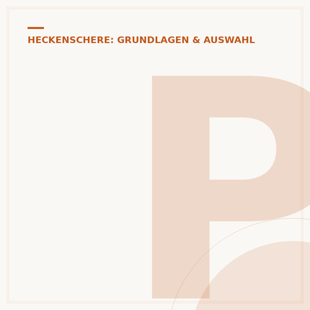 Profi-Heckenschere