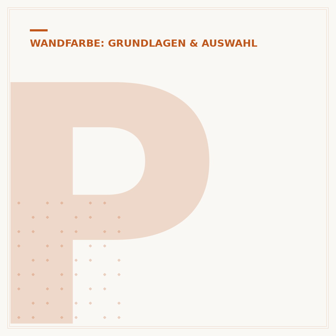 Profi-Wandfarbe für innen
