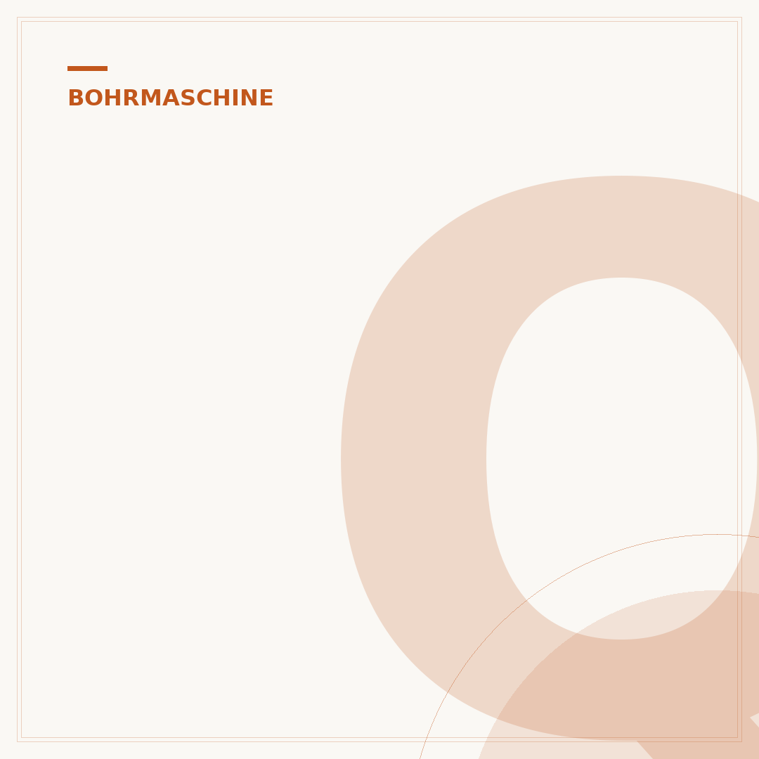 Quirl-Bohrmaschine