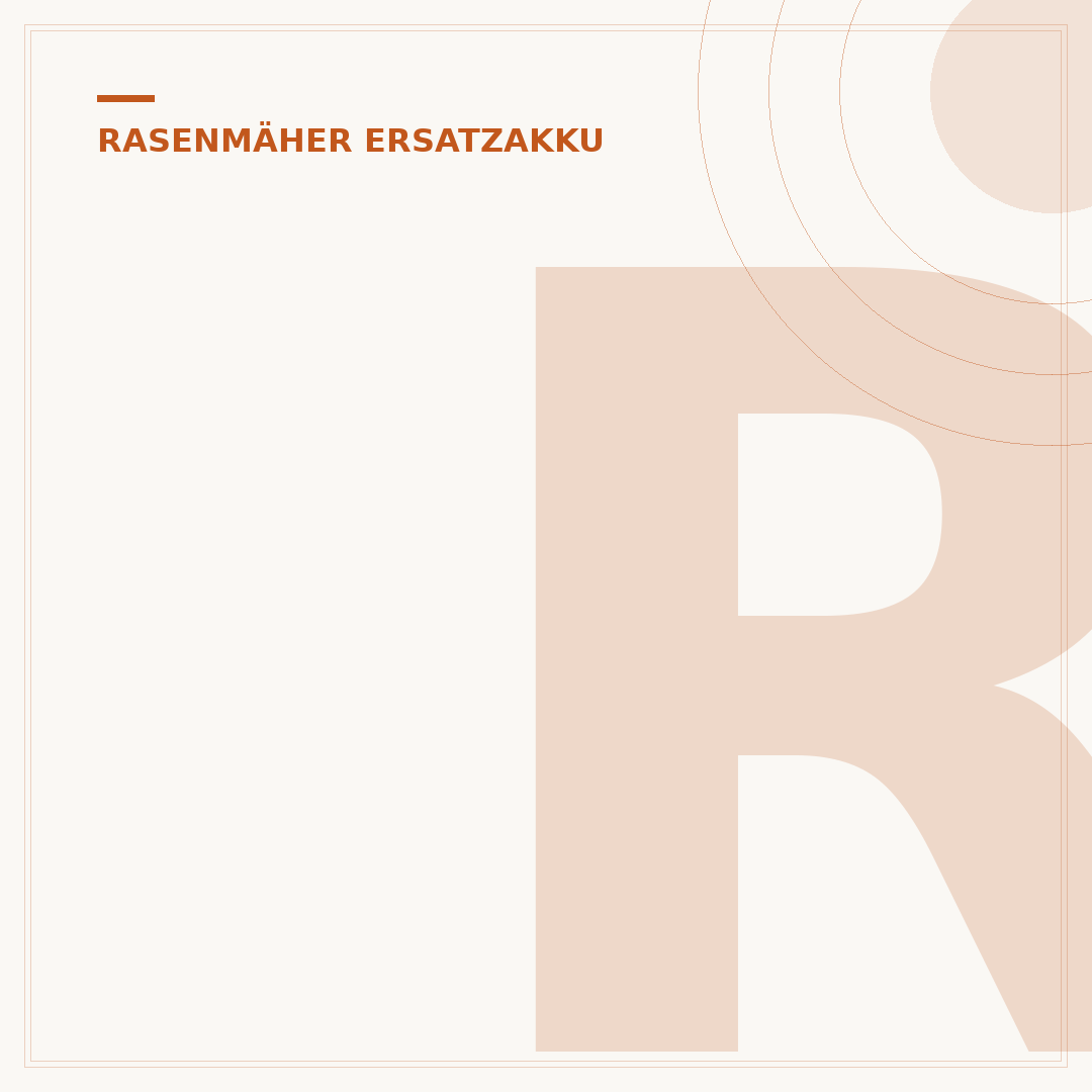 Rasenmäher-Batterie