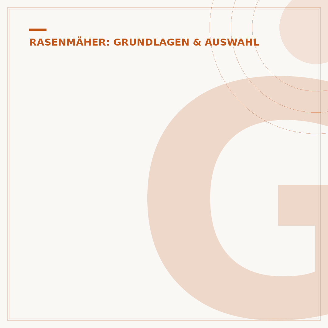 Griff des Rasenmähers