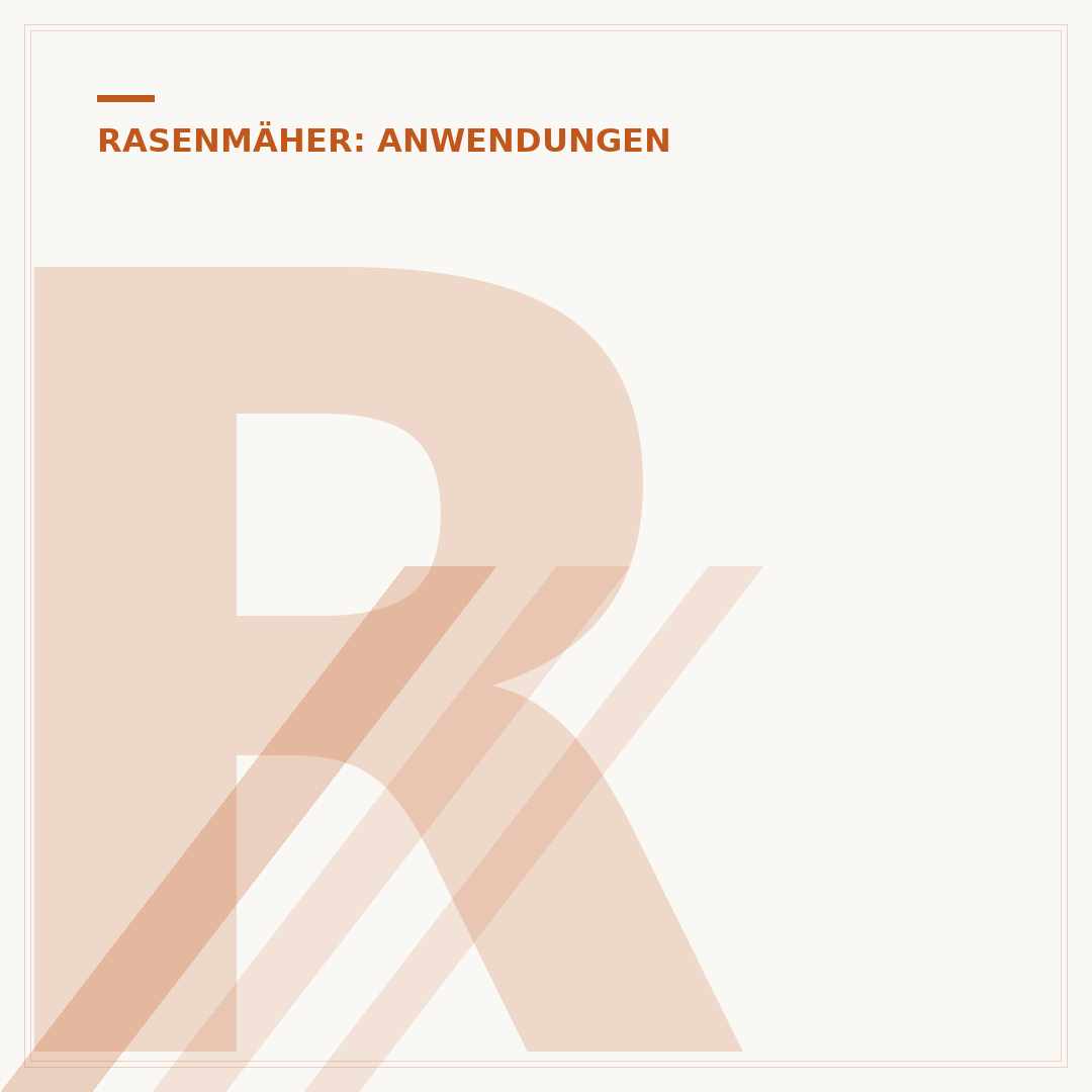 Rasenmäher für große Flächen