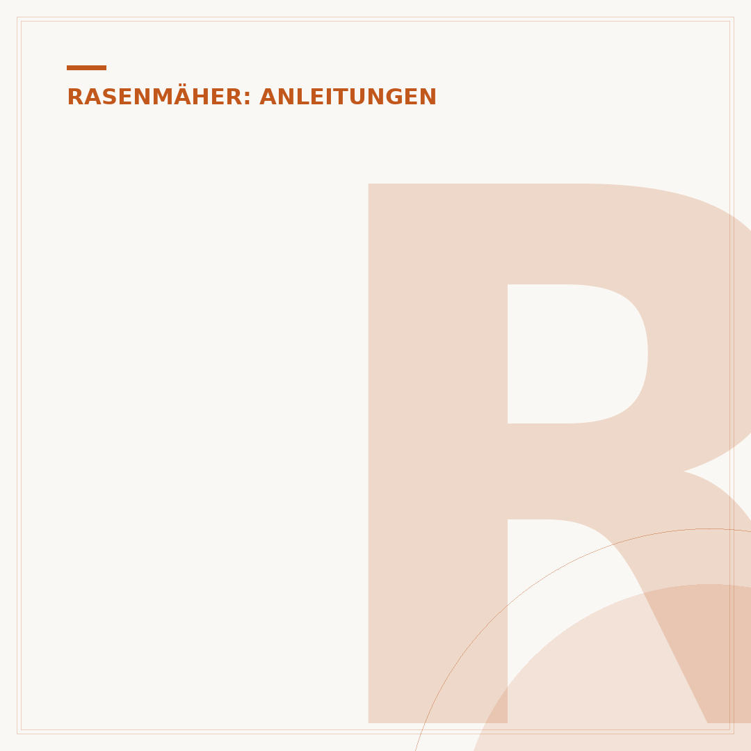 Rasenmäher Luftfilter reinigen: Pflege für Leistung
