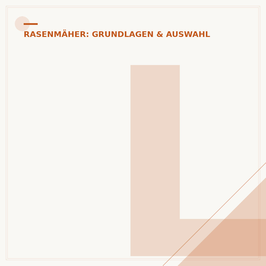 Luftfilter beim Rasenmäher