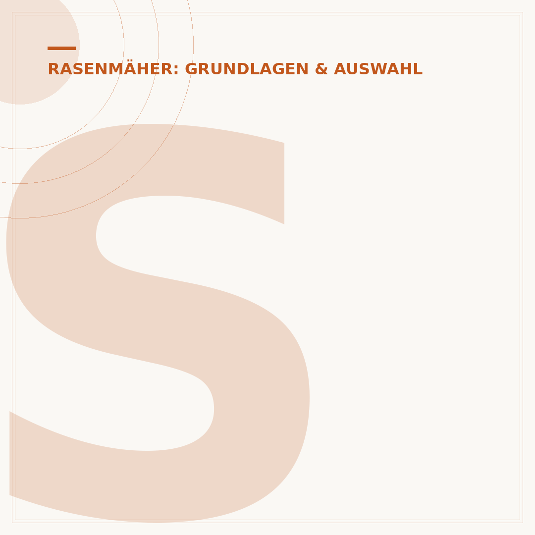 Schnittdeck und Schnittbild des Rasenmähers