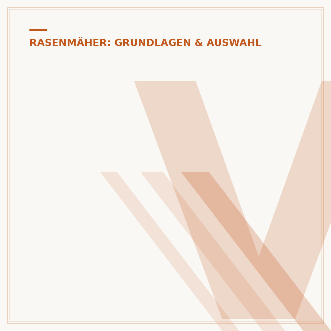 Verformtes Schnittdeck des Rasenmäher-Decks