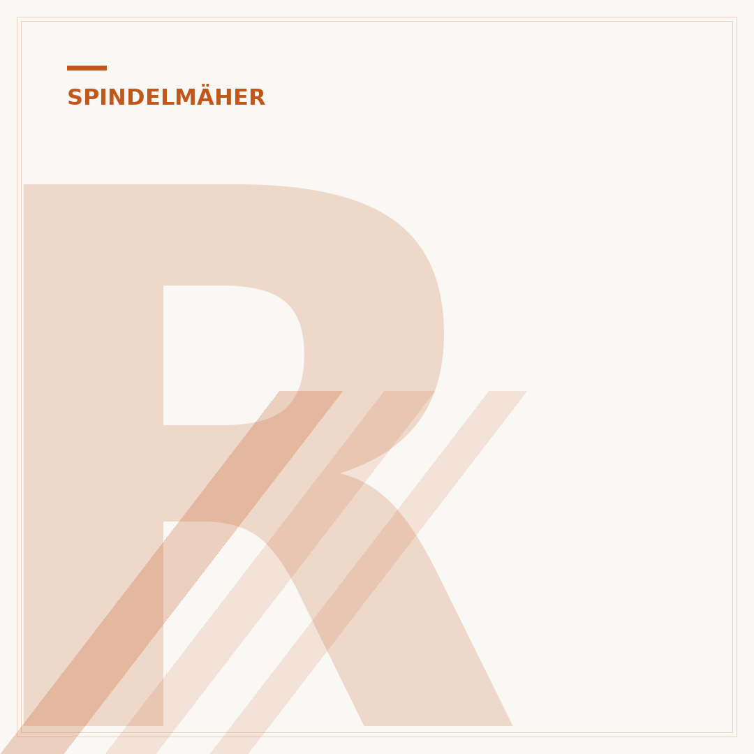 Rasenmäher und Spindelmäher