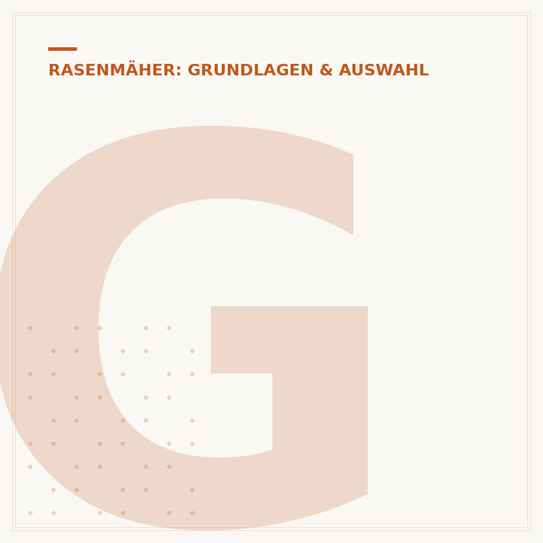 Gras klebt an der Unterseite des Rasenmähers fest