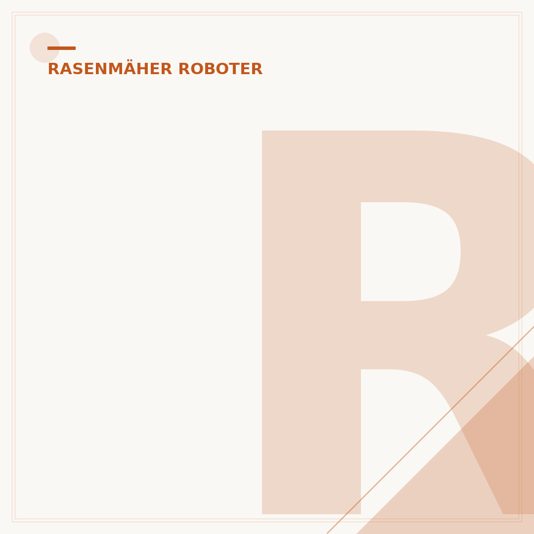 Rasenmäher-Roboter testen