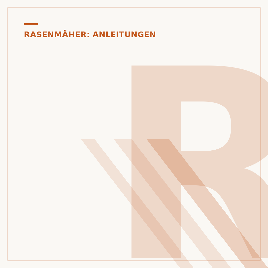 Rasenmäher Unterseite Reinigen: Häufige Fehler und Lösungen