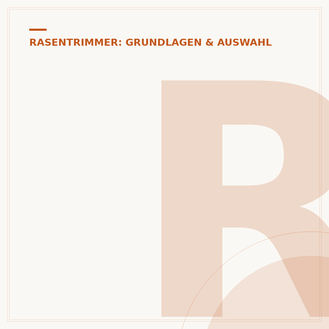 Rasentrimmer-Aufsätze: Vielfalt für Ihren Garten