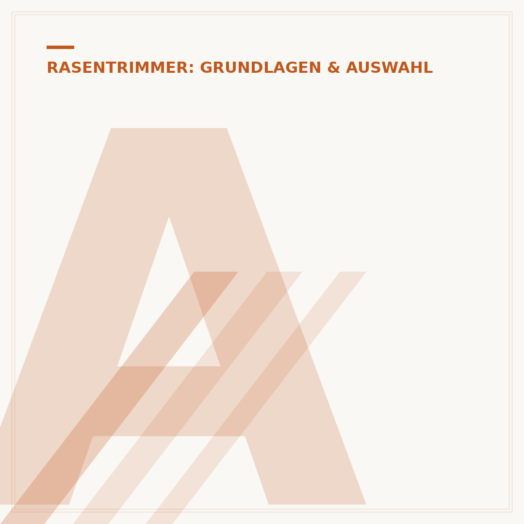 Aufsätze für Rasentrimmer