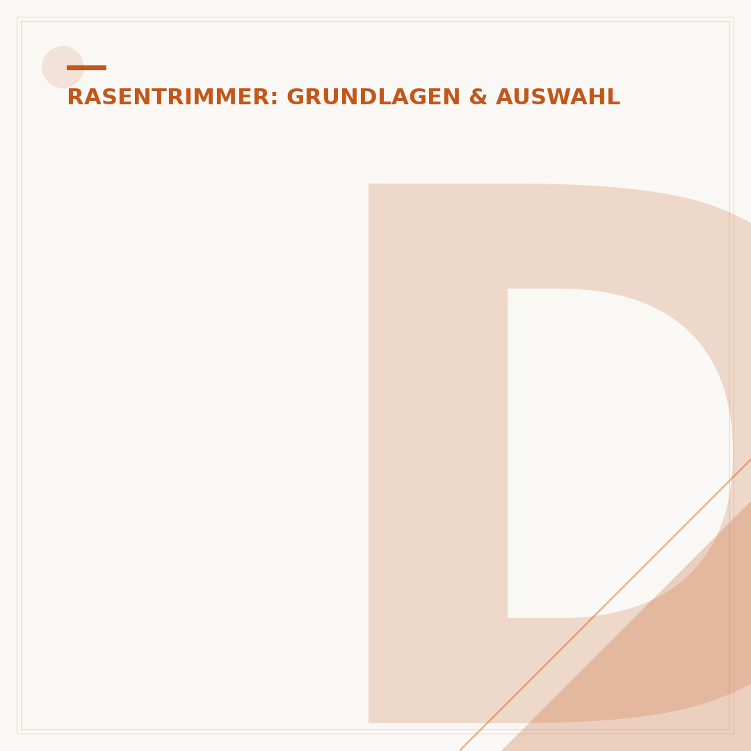 Drehkopf kippen für Rasentrimmer-Kantenschnitt