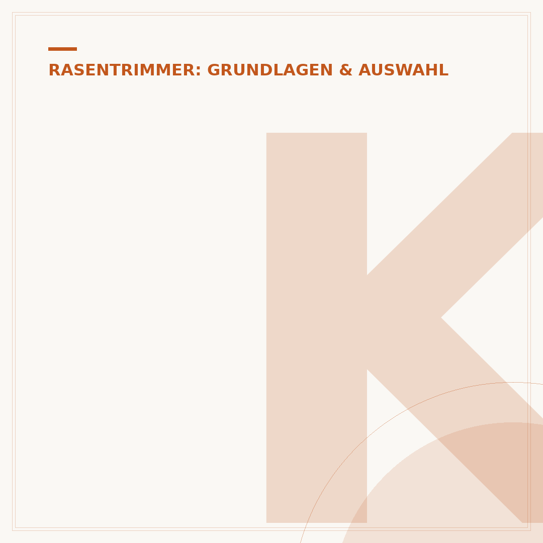 Köpfe für Rasentrimmer