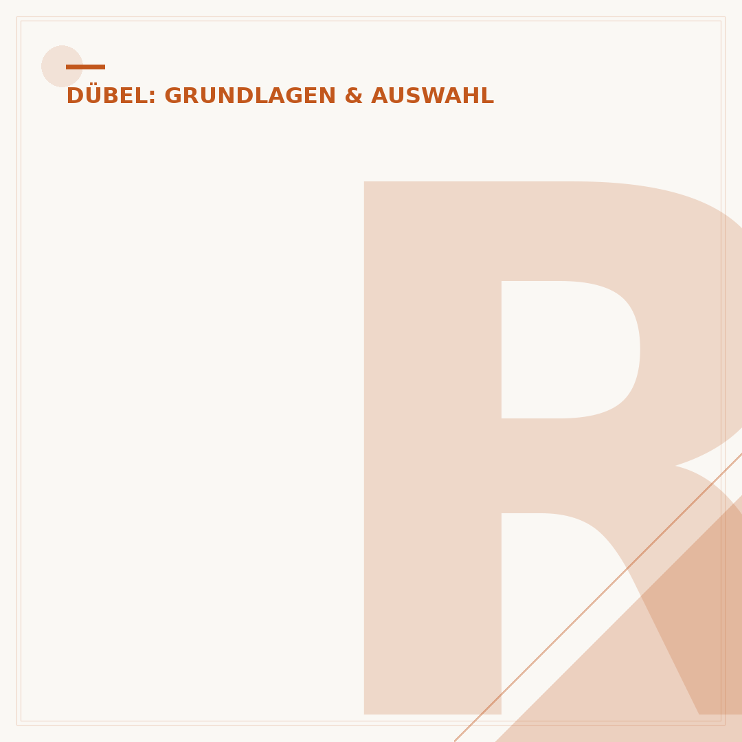 Rock Dübel