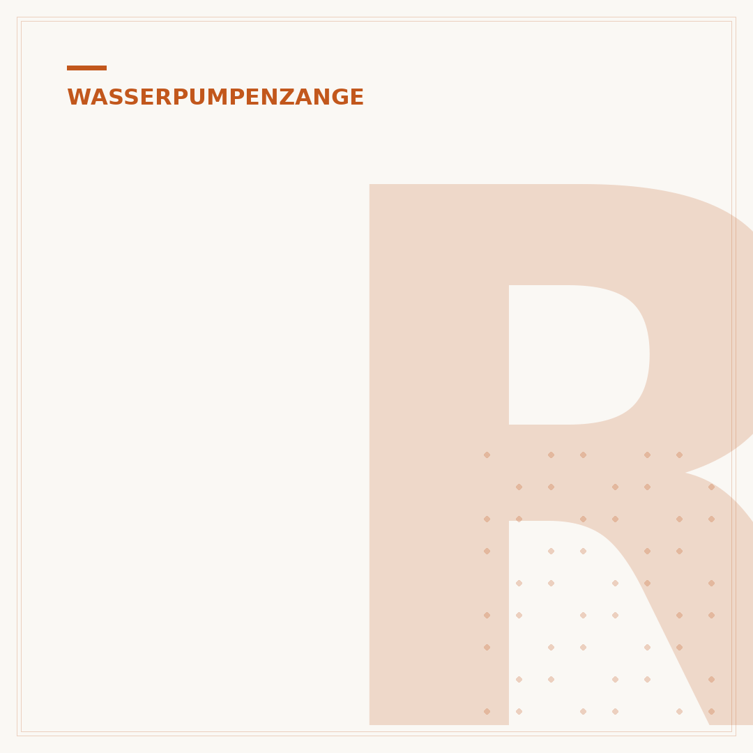 Rohrzange vs. Wasserpumpenzange: Funktionen & Unterschiede