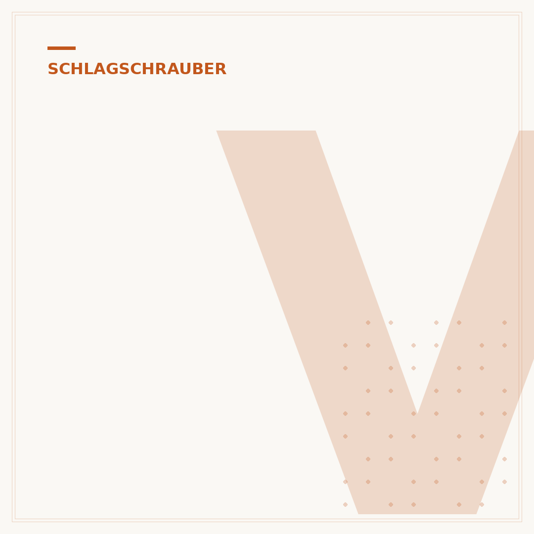 Vierkant-Haltering des Schlagschraubers ersetzen