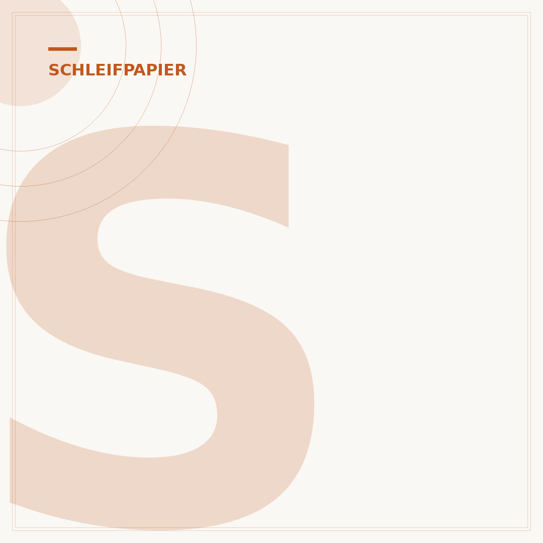 Schleifpapier P80: Körnung, Anwendung und Auswahl
