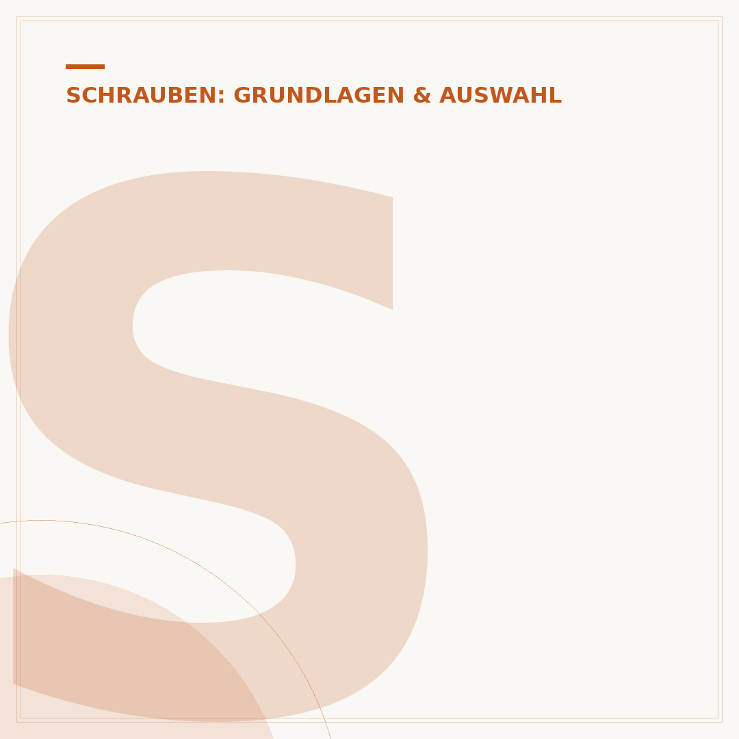 Schrauben und Muttern auf Englisch