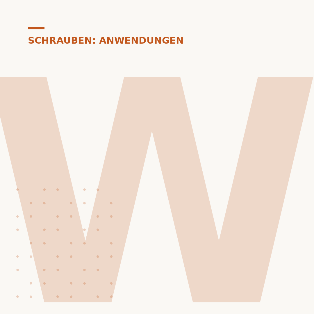 Welche Schrauben für OSB-Platten?