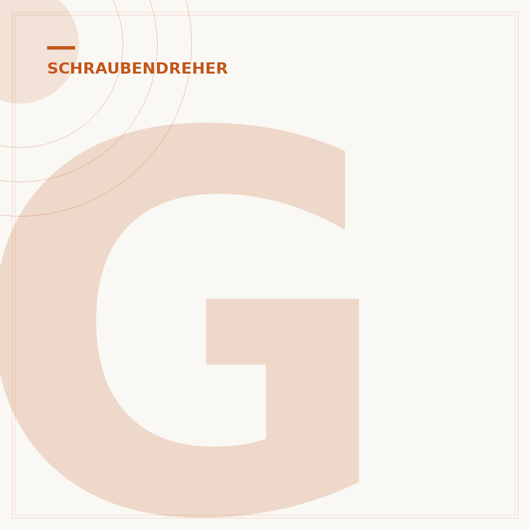 Griff des Schraubendrehers beschädigt