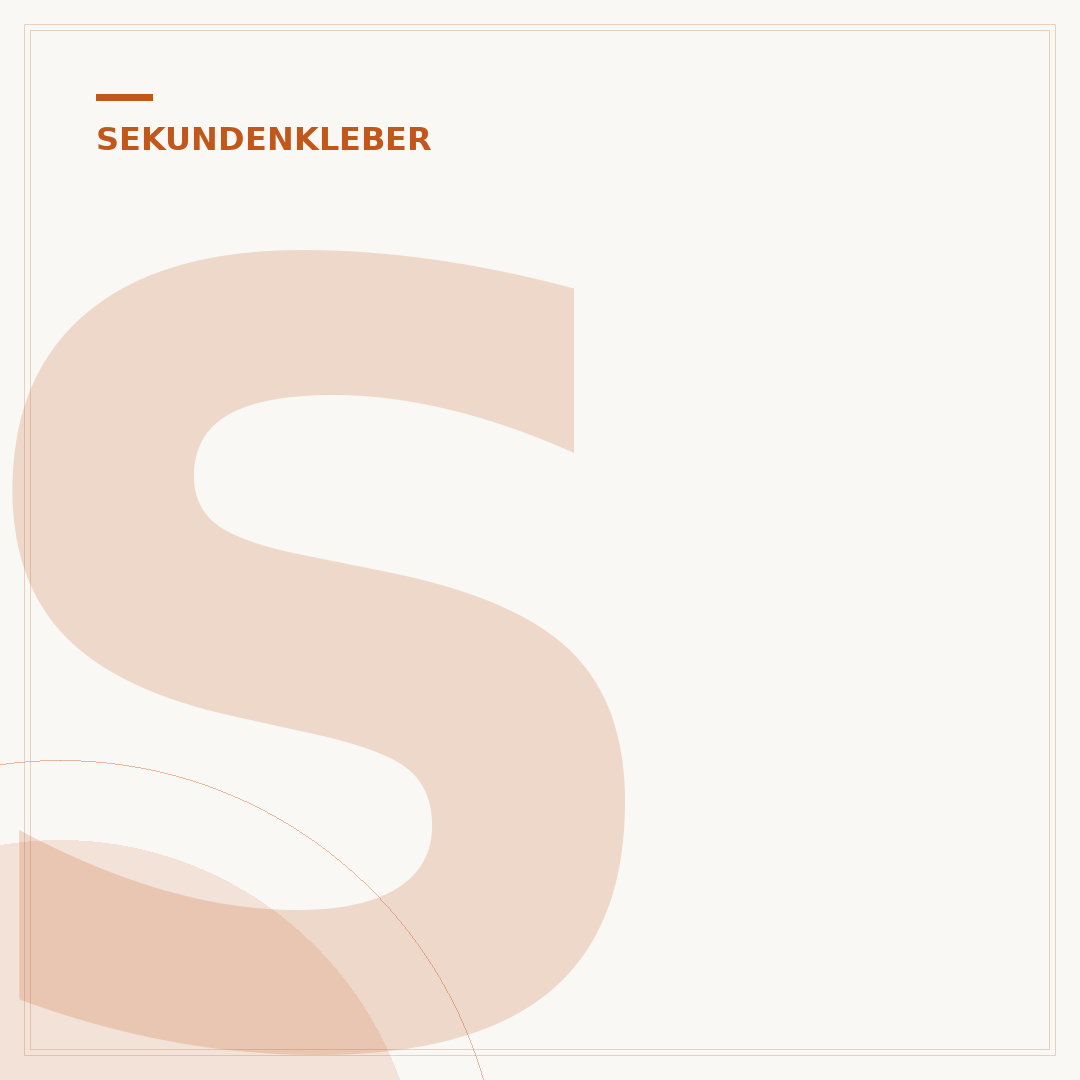 Sekundenkleber für Glas: Kleben & Entfernen mit System