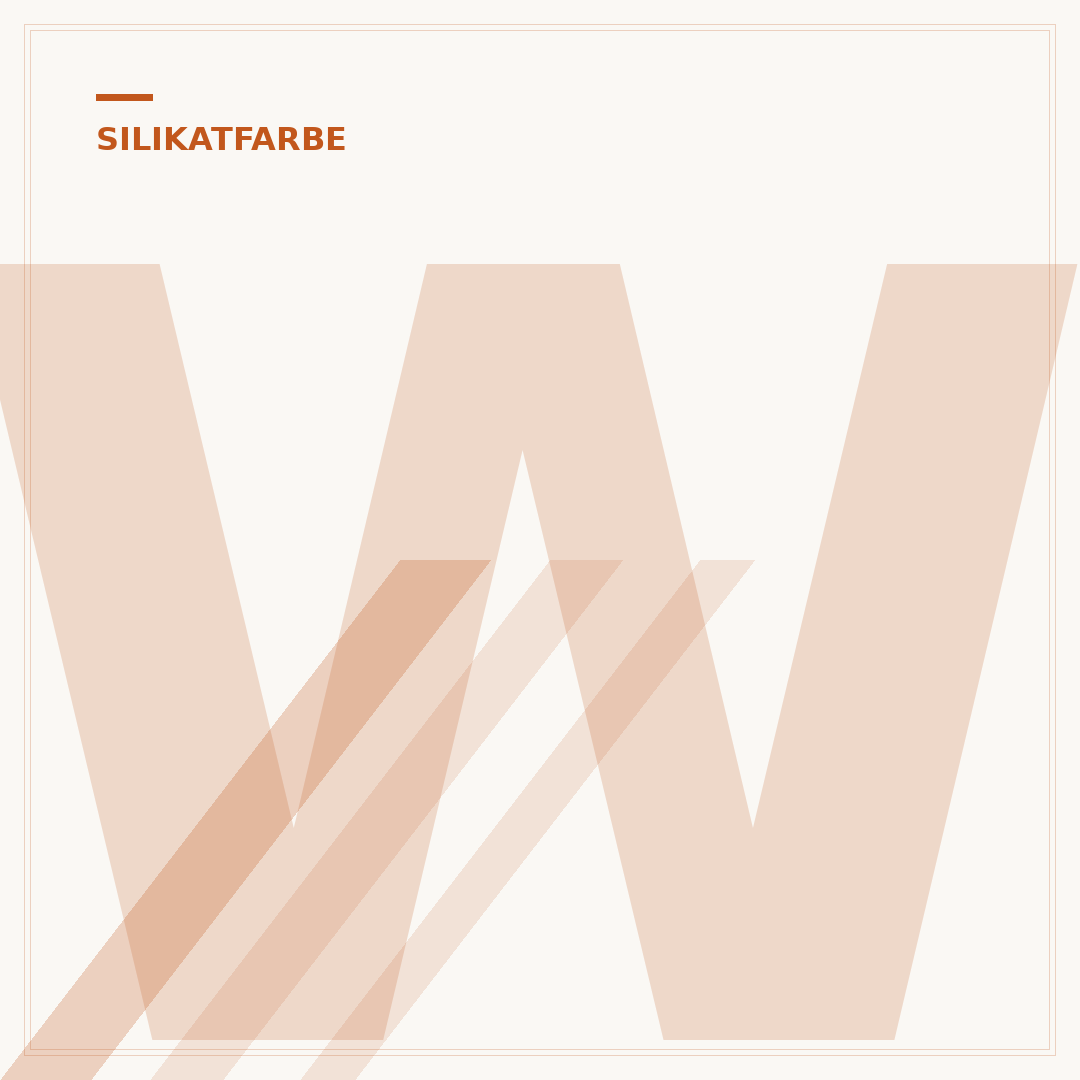 Weiße Silikatfarbe: Eigenschaften, Anwendung & Vorteile