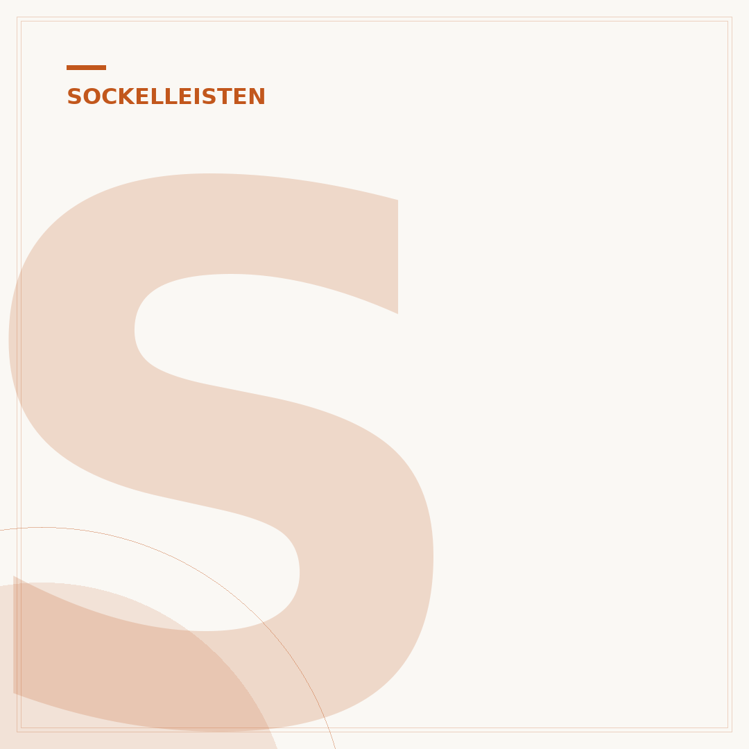 Sockelleisten in Ecken schneiden