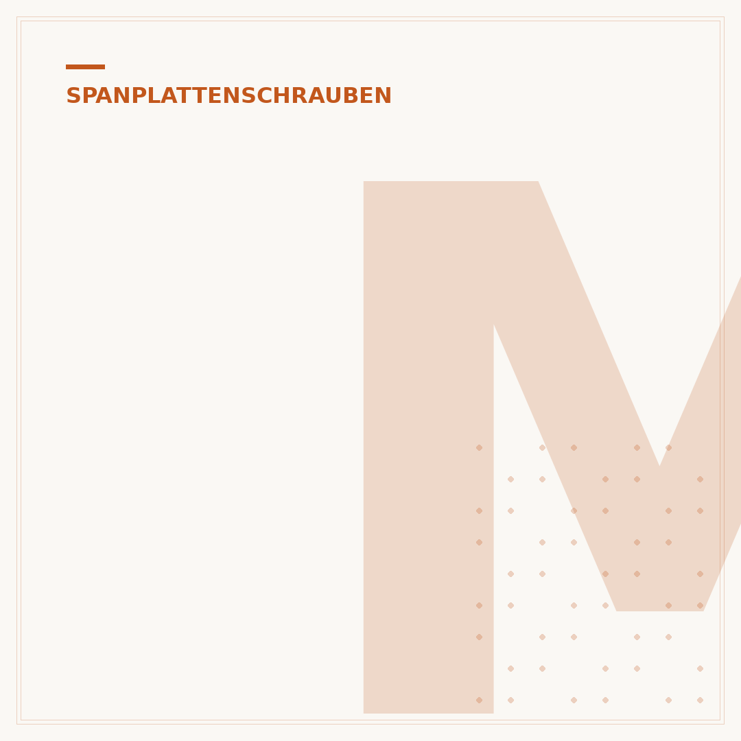 Material splittert bei Spanplattenschrauben