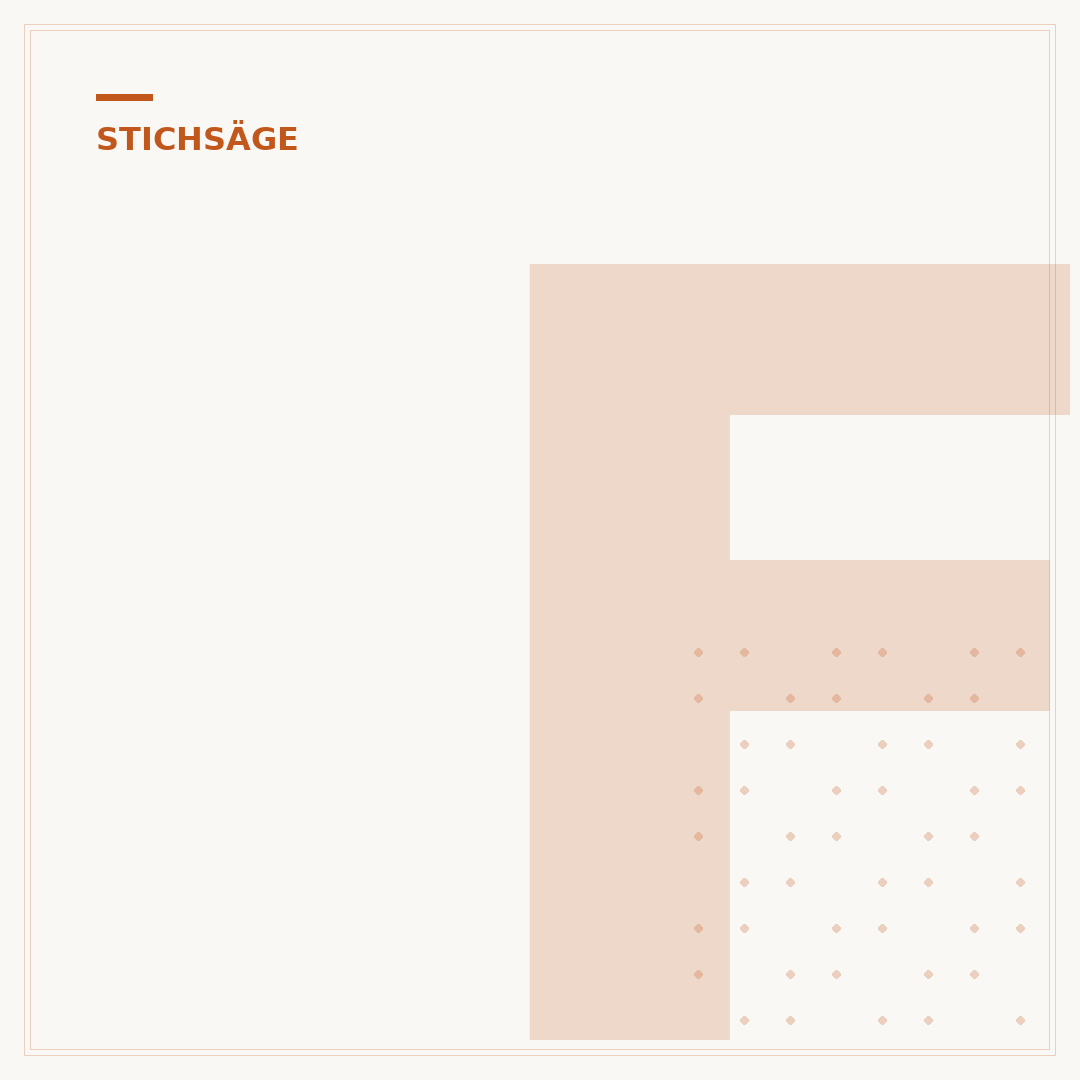 Führungsrolle der Stichsäge klemmt