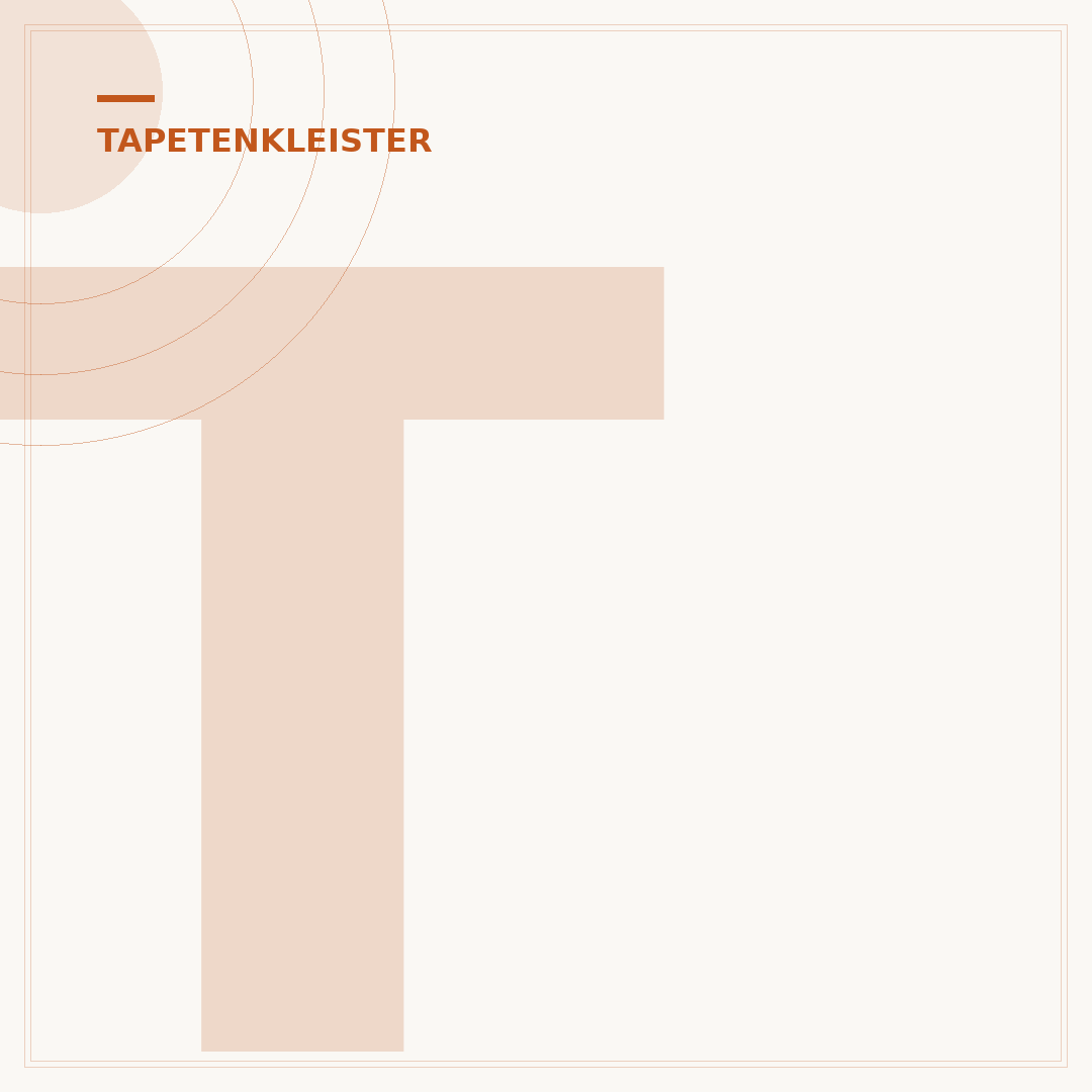 Tapetenkleister anmischen