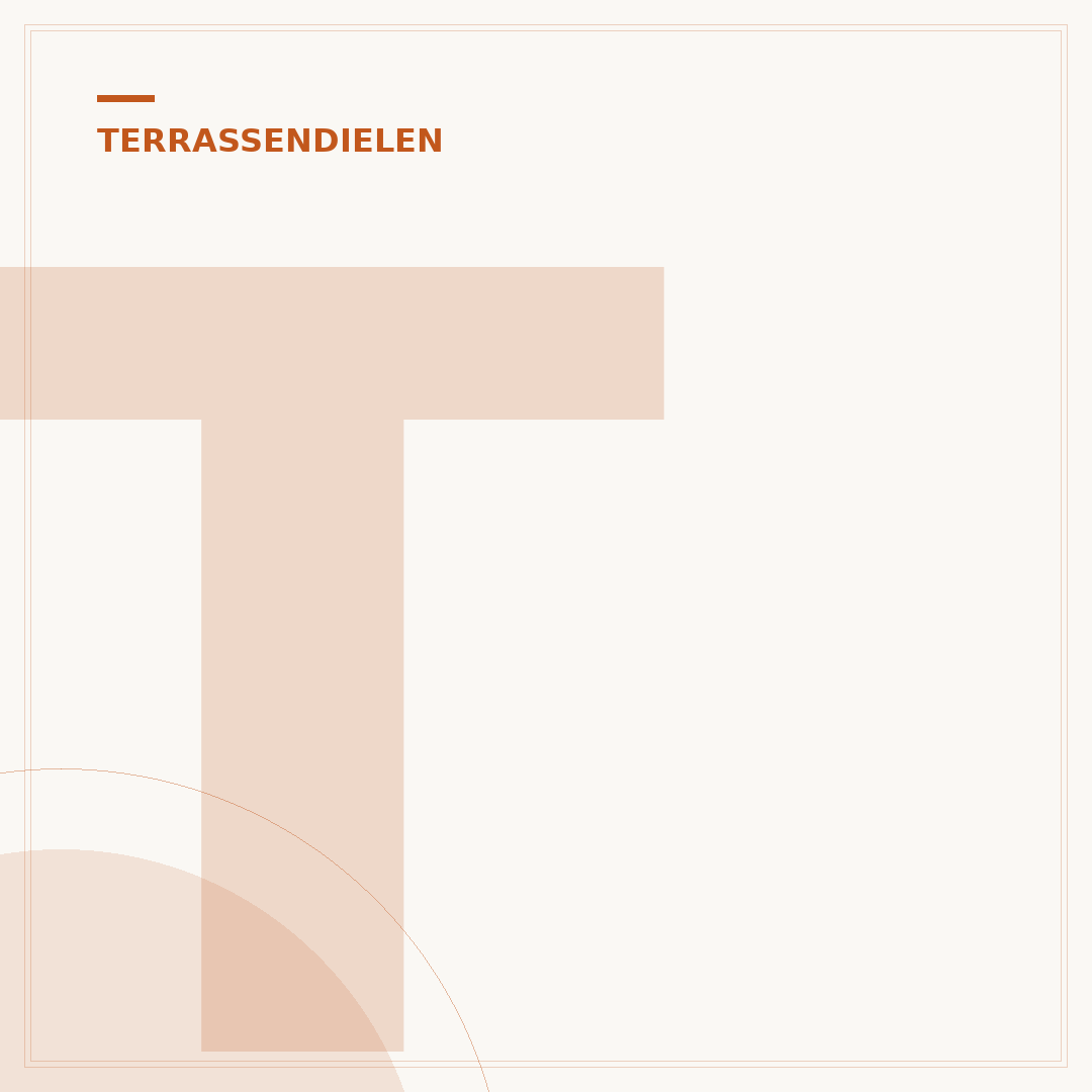 Terrassendielen schrauben: Vorbohren als kritischer Schritt