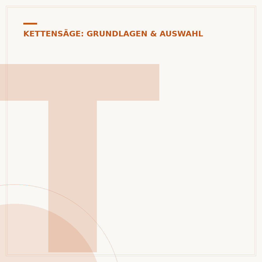 Top-Handle-Kettensäge