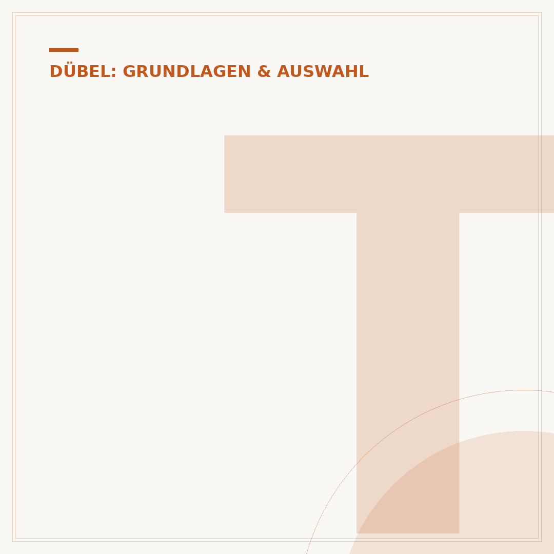 Trockenbau Dübel Schwerlast: Tragfähigkeit verstehen