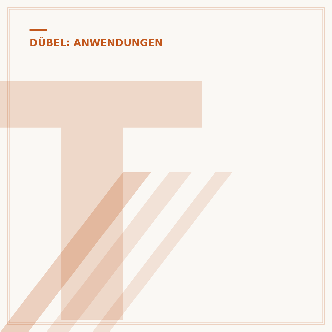 Trockenbau-Dübel
